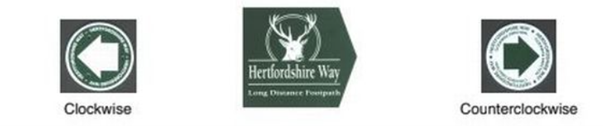 Hertfordshire Way signs